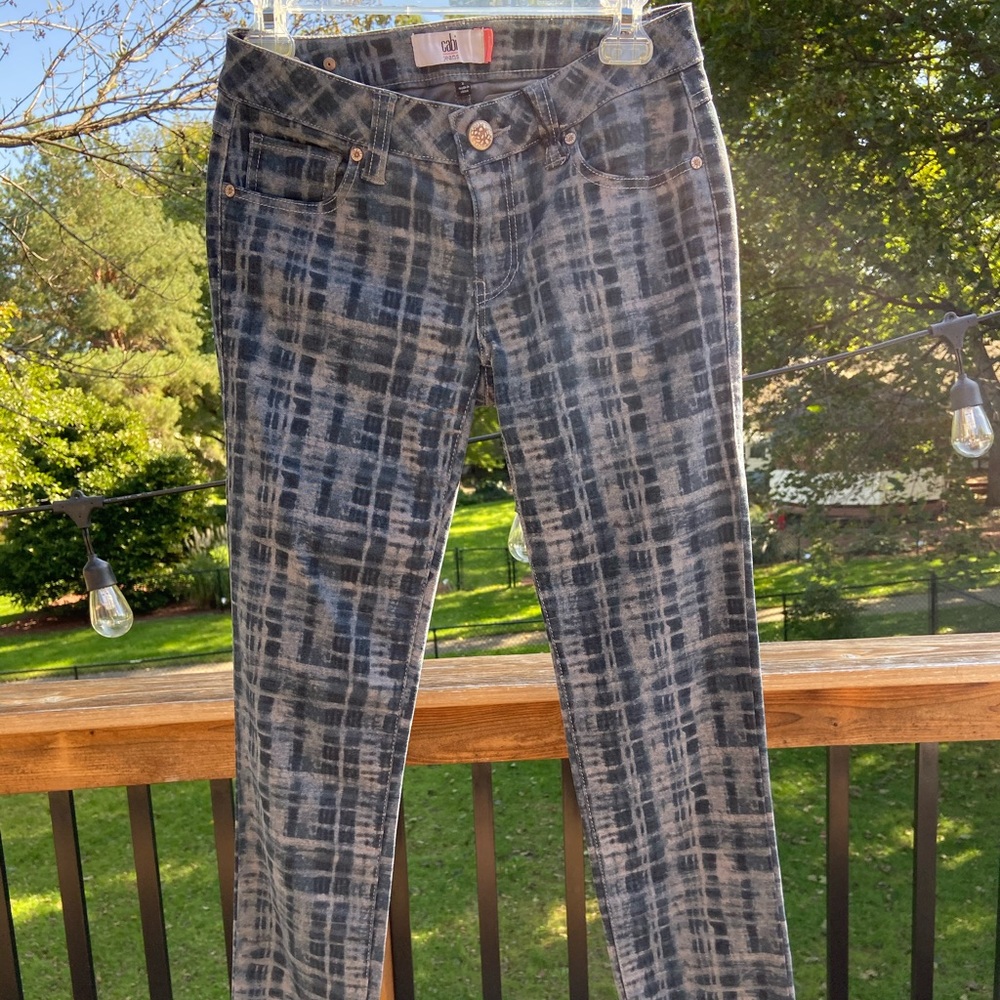 Cabi Skinny Jean Grid